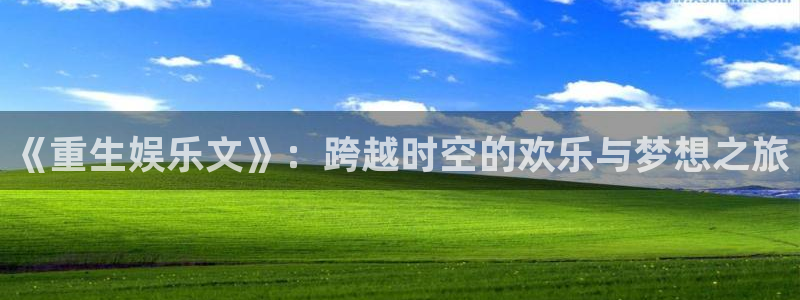 美狮贵宾会ms092：《重生娱乐文》：跨越时空的欢乐与梦想之旅